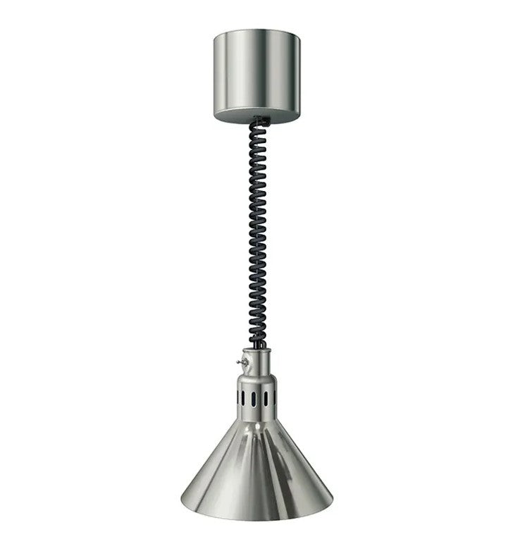 Hatco Decorative Heat Lamp – Bright Nickel Plated Finish