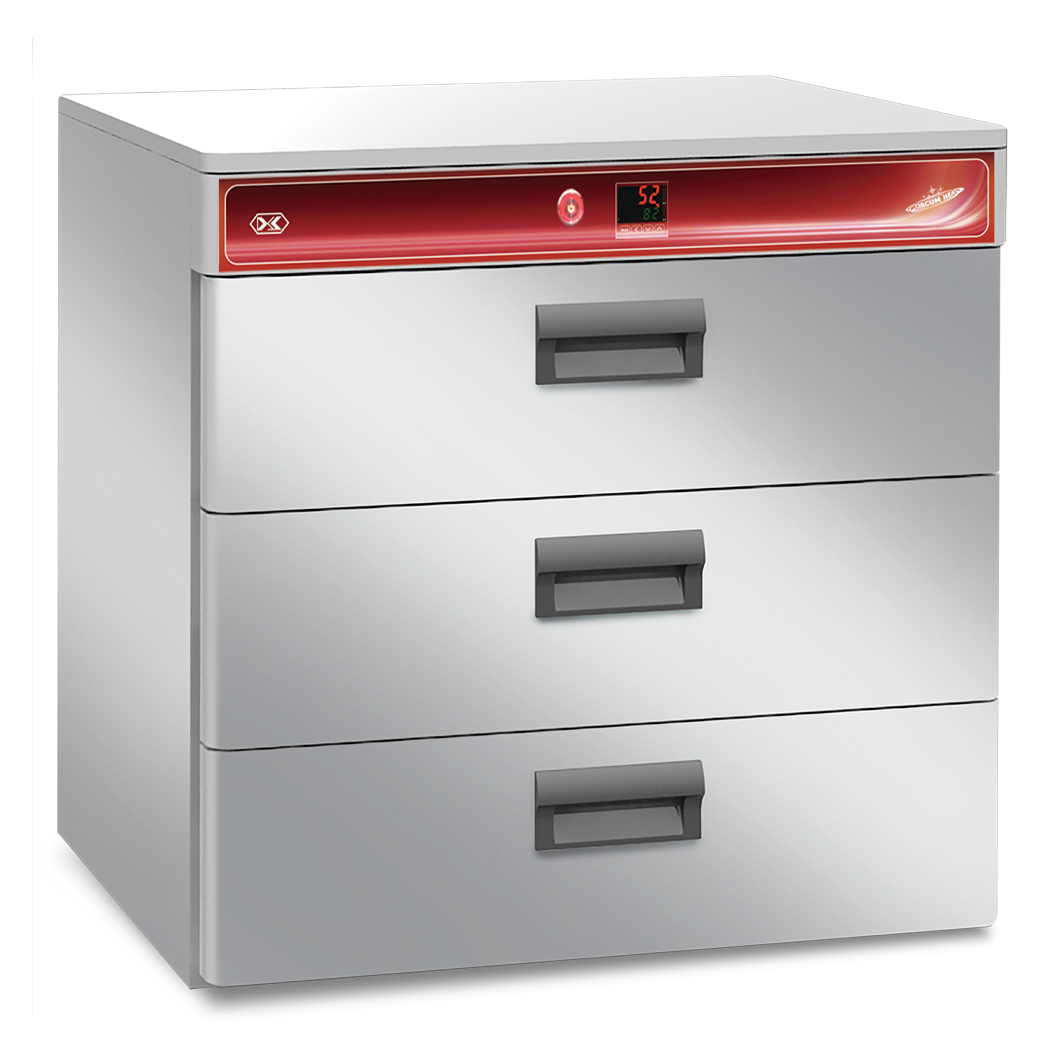 Selcyus HHD0003E Heated Holding Drawer Warmer 3 Drawer - Whisk Hospitality - HHD0003E