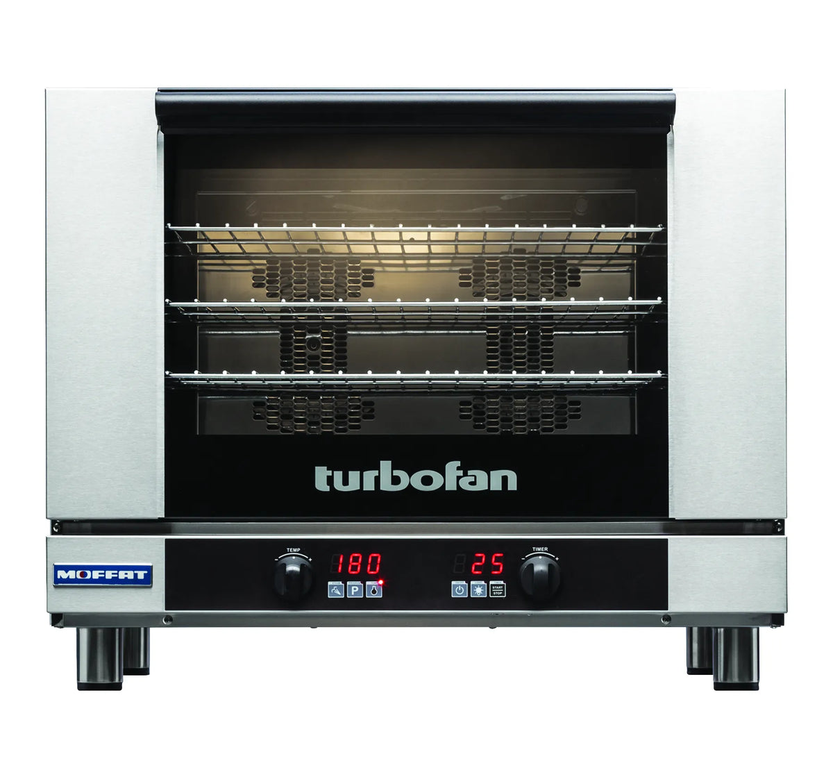 Turbofan E28D4 Full Size Tray Digital Electric Convection Oven