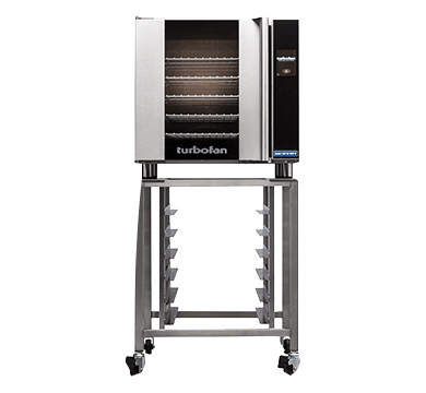 Turbofan E32T42 2 X E32T4 Full Size Tray Touch Screen Convection Ovens Double Stacked