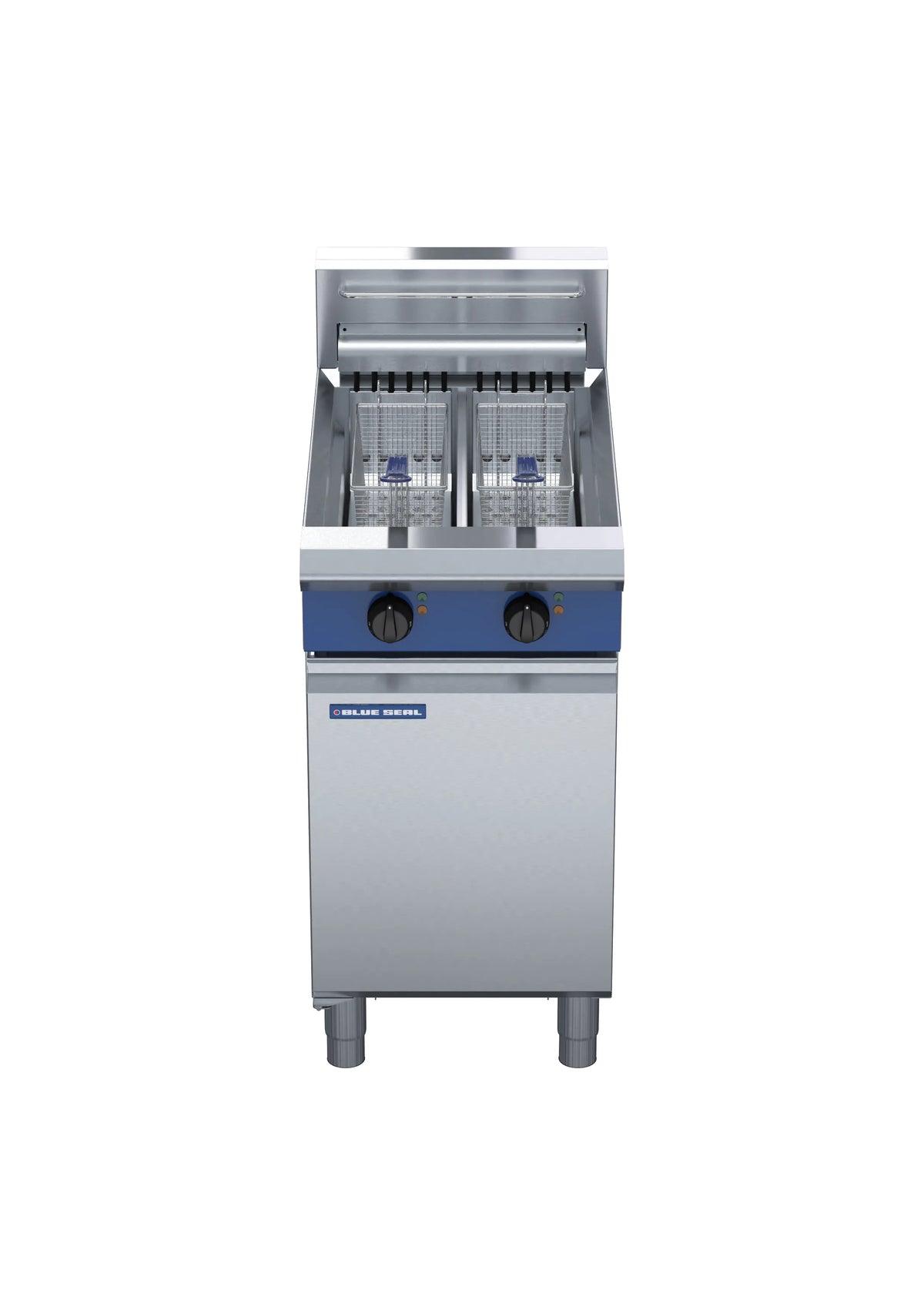 Blue Seal Evolution Series E44 450Mm Twin Pan Electric Fryer