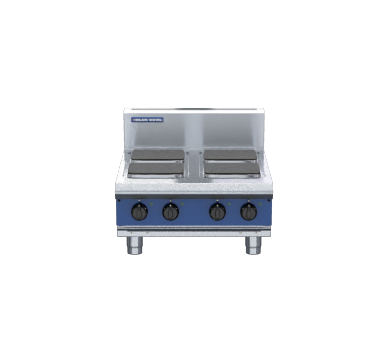 Blue Seal Evolution Series E514S B 600Mm Electric Cooktop Sealed Hobs Bench Model