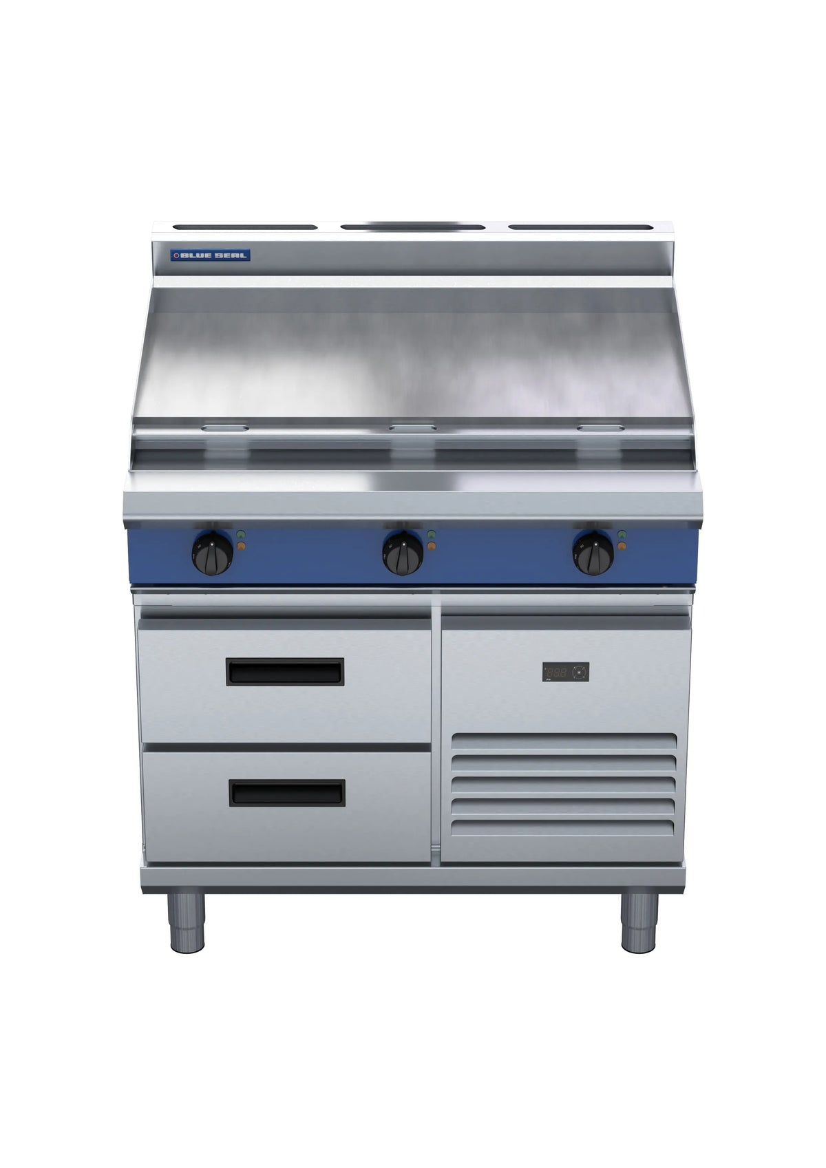 Blue Seal Evolution Series E516A Rb 900Mm Electric Cooktop Refrigerated Base