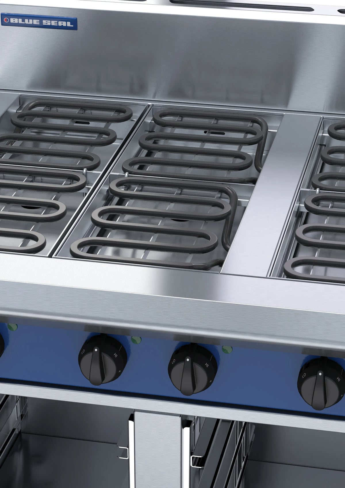 Blue Seal Evolution Series E516D Cb 900Mm Electric Cooktop Cabinet Base