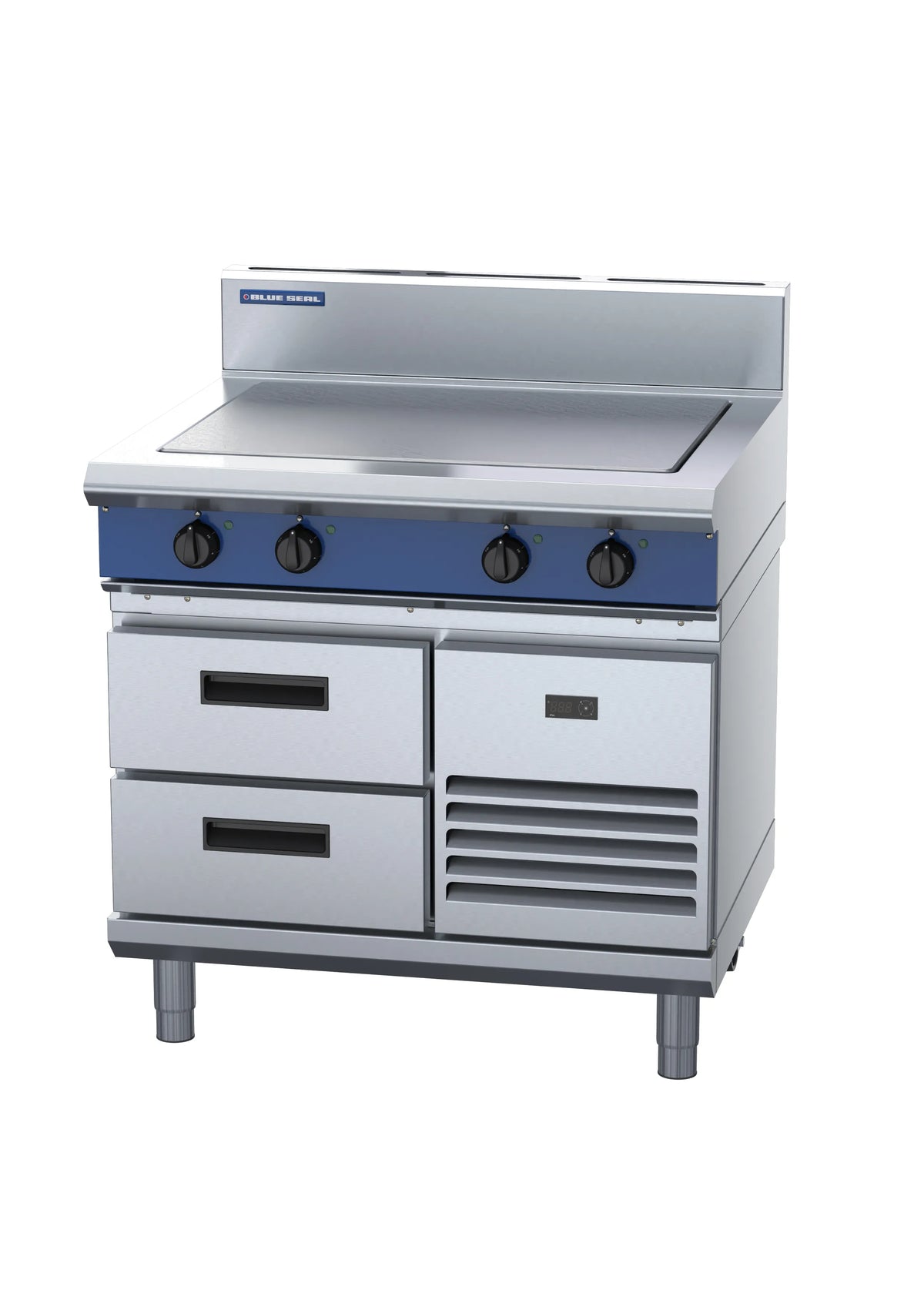 Blue Seal Evolution Series E57 Rb 900Mm Electric Solid Top Refrigerated Base