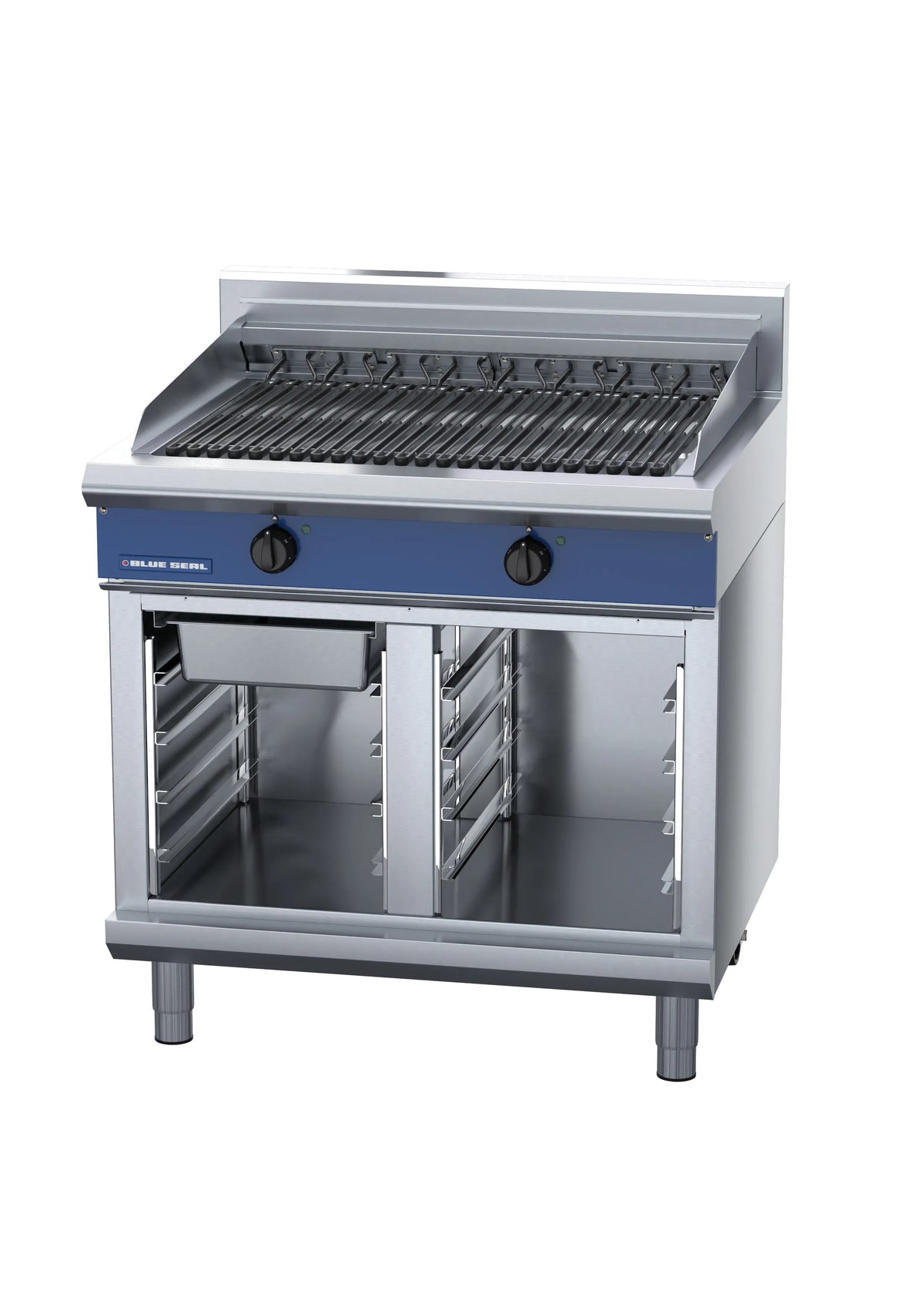 Blue Seal Evolution Series E596D Cb 900Mm Electric Chargrill Cabinet Base