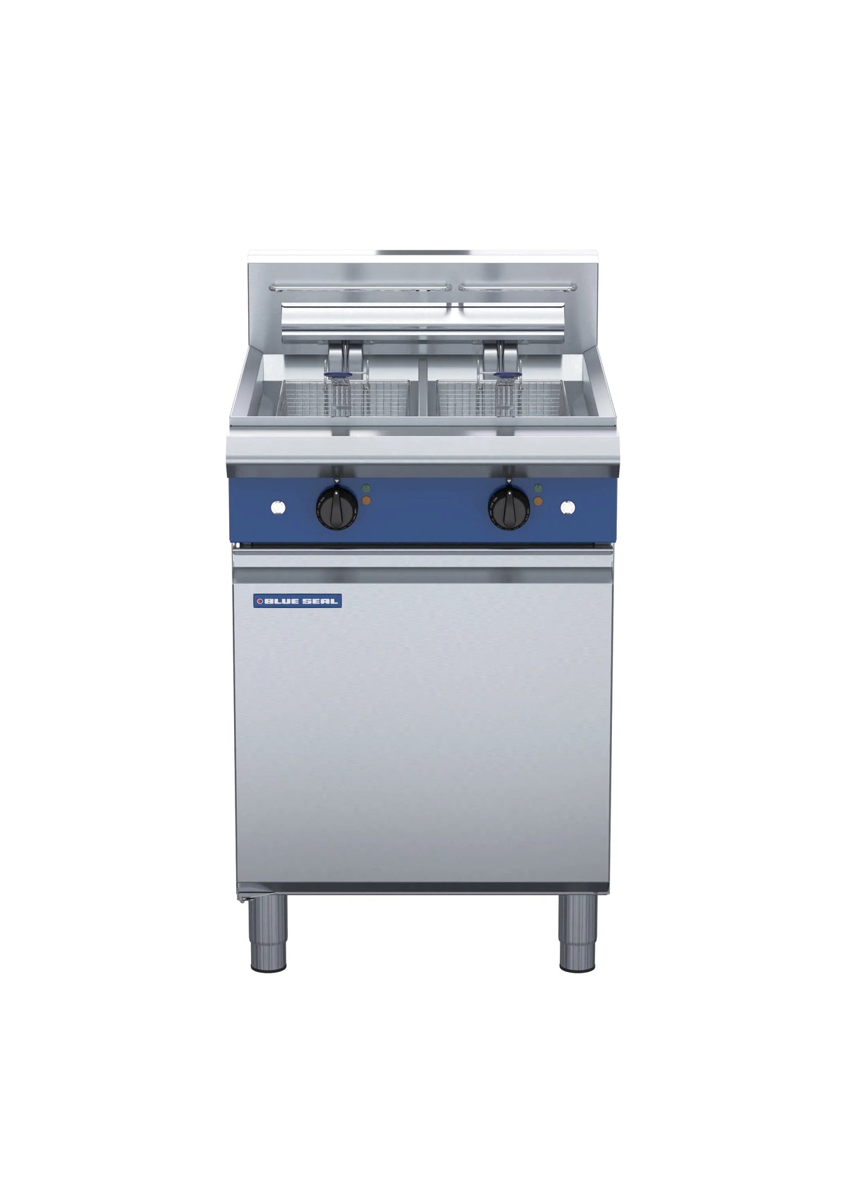 Blue Seal Evolution Series E66 600Mm Twin Pan Electric Fryer