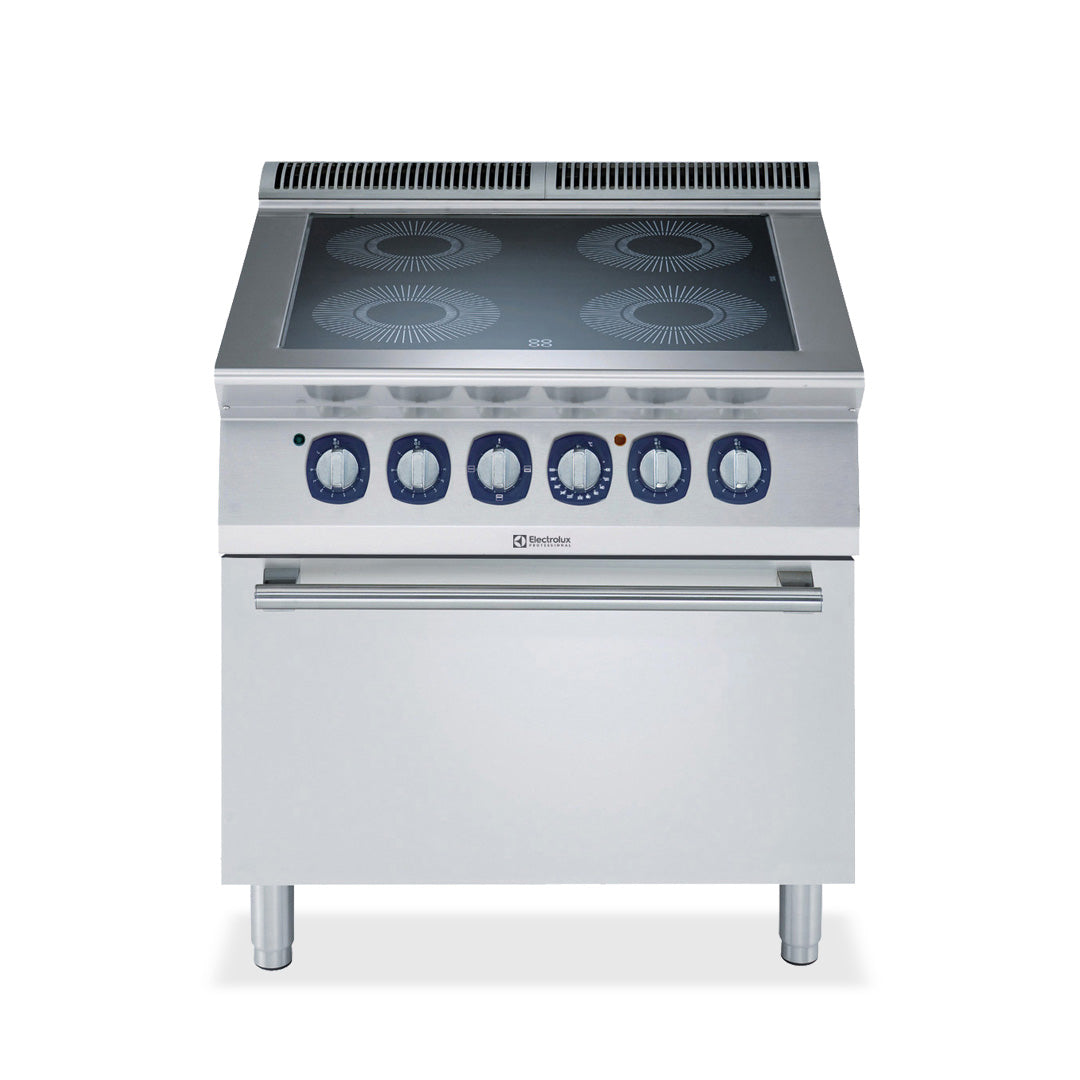 Electrolux 700XP 4 Zone Electric Infrared Cook Top with Electric Oven 800mm E7IREH40E0 - Whisk Hospitality - E7IREH40E0