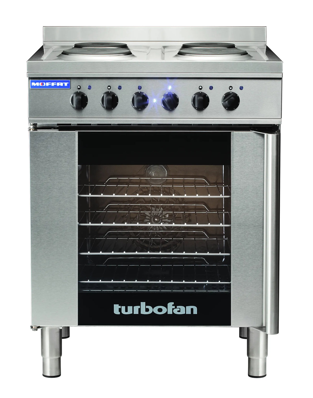 Turbofan E931M Full Size Tray Electric Convection Oven And Cooktop 0