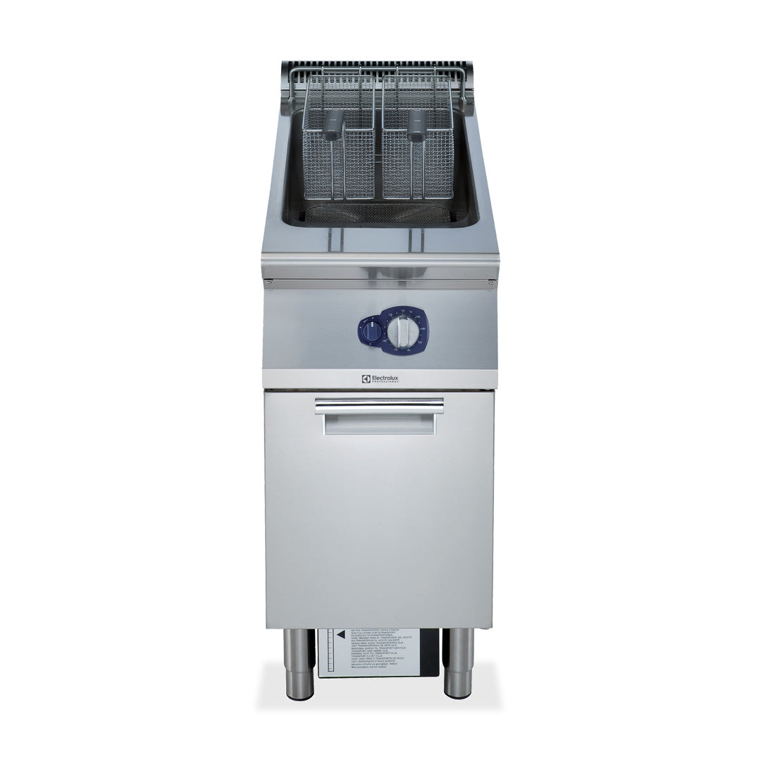 Electrolux 900XP 23L Single Pan Gas Fryer 400mm E9KKGABAMCA - Whisk Hospitality - E9KKGABAMCA