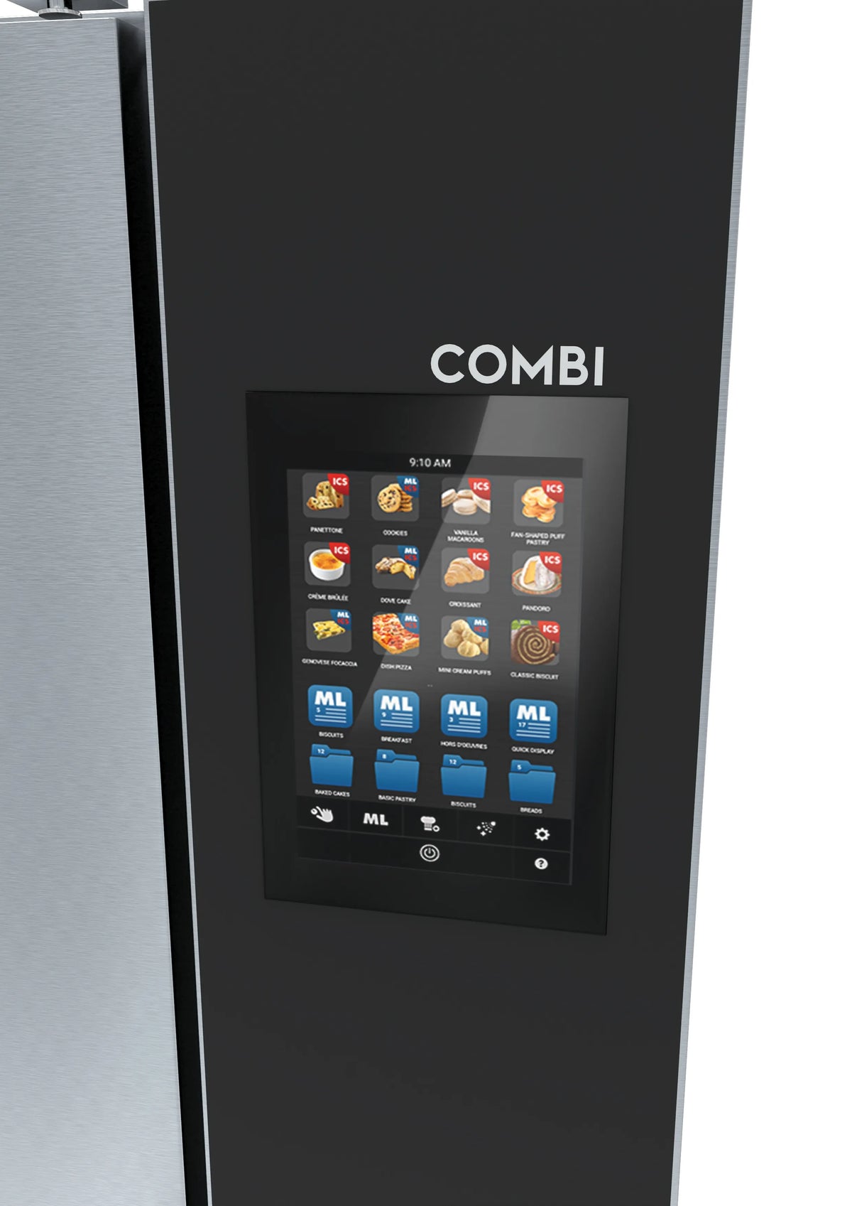 Turbofan Ec40T20 Full Size 20 Tray Touch Electric Combi Oven