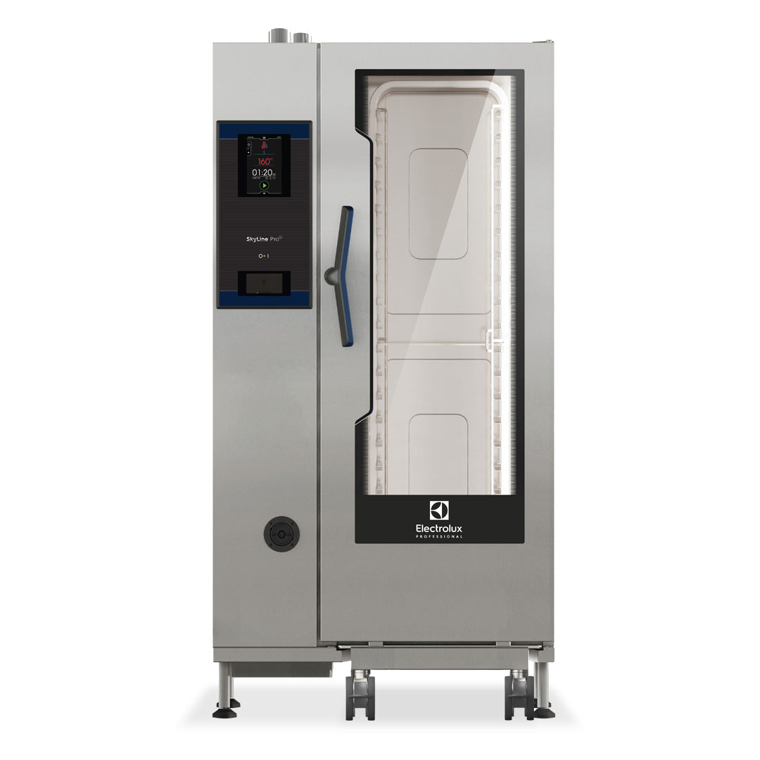 Electrolux SkyLine ProS 20 x 1/1GN Electric Direct Steam Combi Oven with Touch Controls ECOE201K2S0 - Whisk Hospitality - ECOE201K2S0