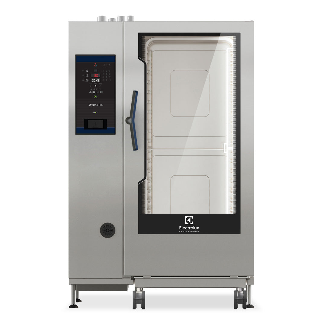 Electrolux SkyLine Pro 20 x 2/1GN Electric Direct Steam Combi Oven with Digital Controls ECOE202C2S0 - Whisk Hospitality - ECOE202C2S0