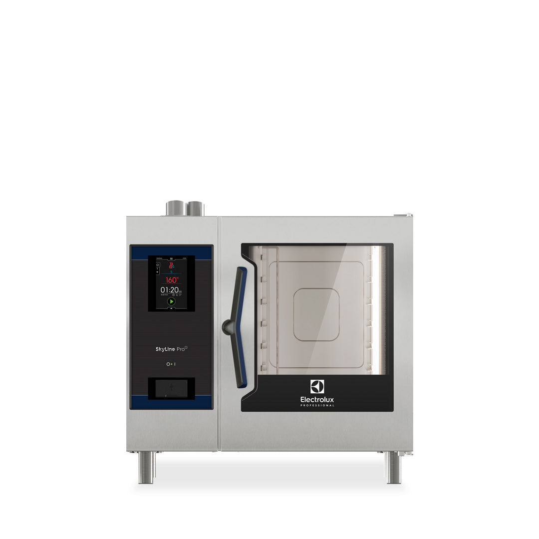 Electrolux SkyLine ProS 6 x 1/1GN Electric Direct Steam Combi Oven with Touch Controls ECOE61K2S0 - Whisk Hospitality - ECOE61K2S0