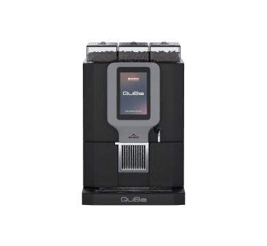 Rancilio Egcm Qbe Pm Blk Egro Qube Pro Fully Automatc Coffee Machine Qube Pro Milk Fridge