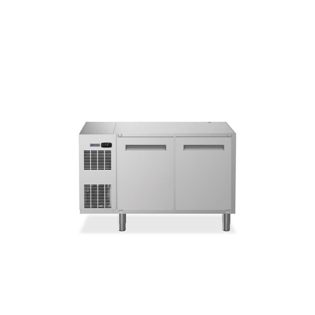 Electrolux ecostore 2 Door Underbench Stainless Steel Refrigerator 163L EJ2H7AA - Whisk Hospitality - EJ2H7AA
