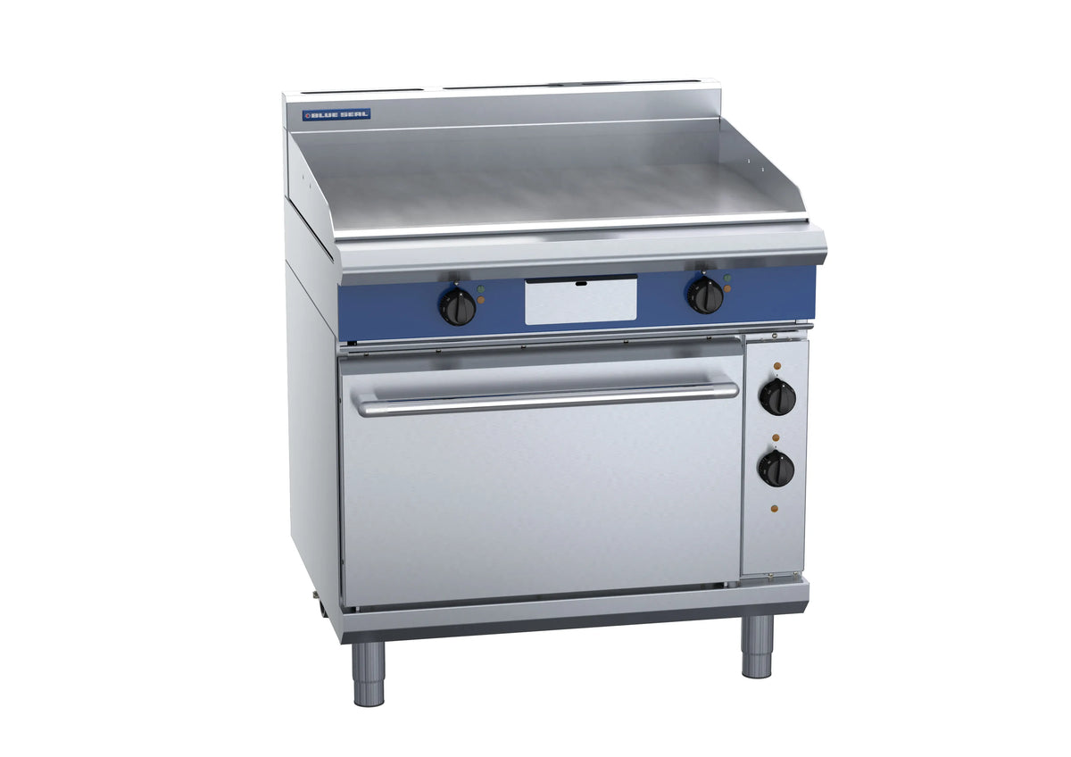 Blue Seal Evolution Series Ep506 900Mm Electric Griddle Static Oven Range