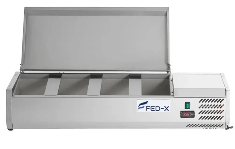 FED-X XVRX1200/380 Countertop Salad Fridge