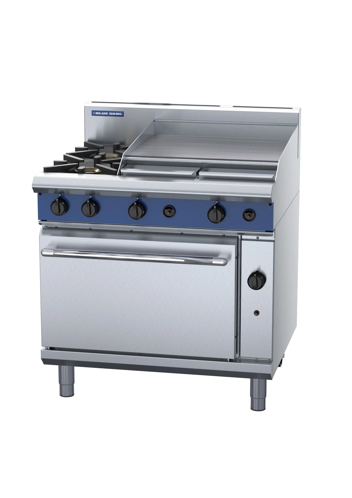 Blue Seal Evolution Series G506B 900Mm Gas Range Static Oven