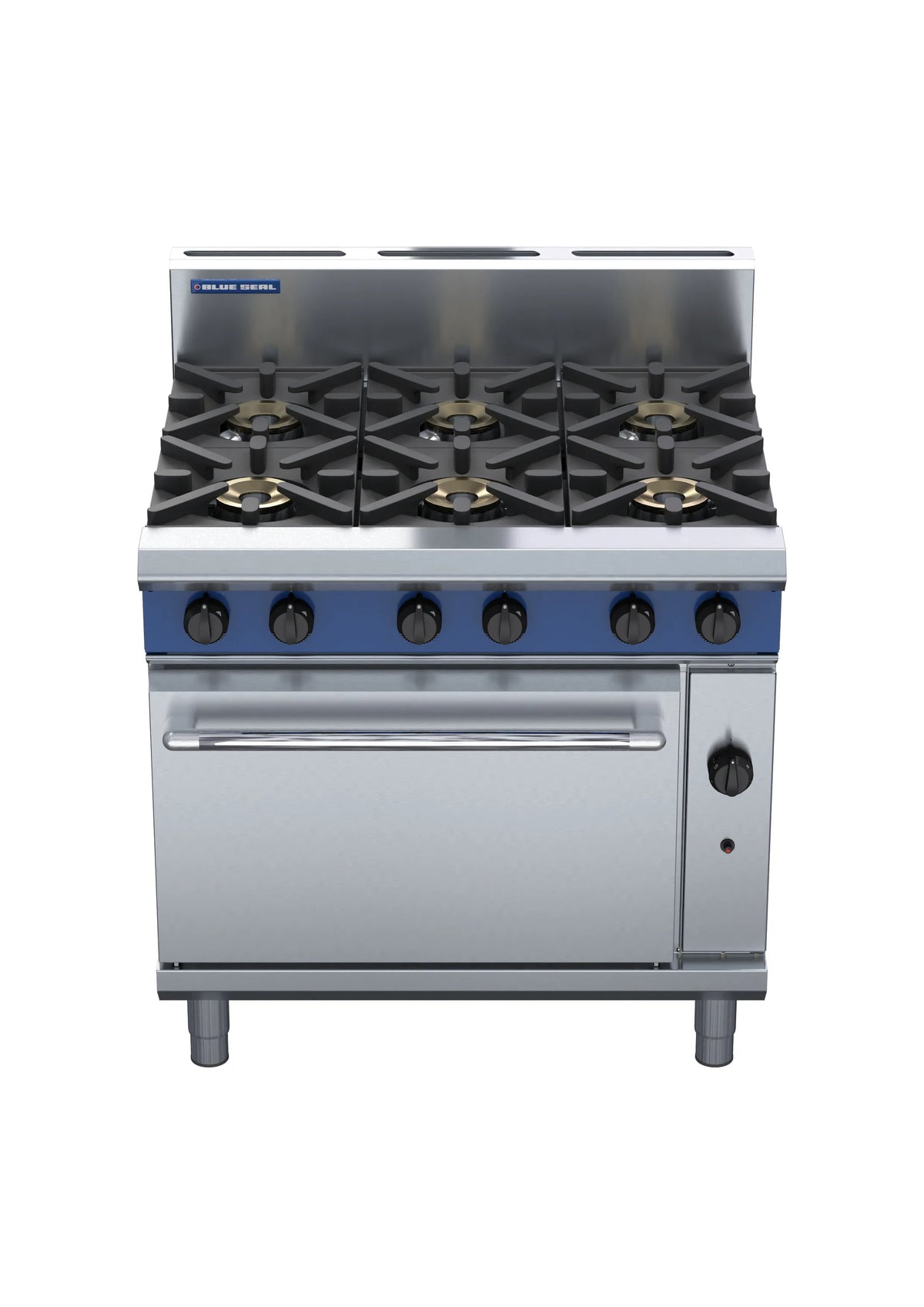Blue Seal Evolution Series G506D 900Mm Gas Range Static Oven