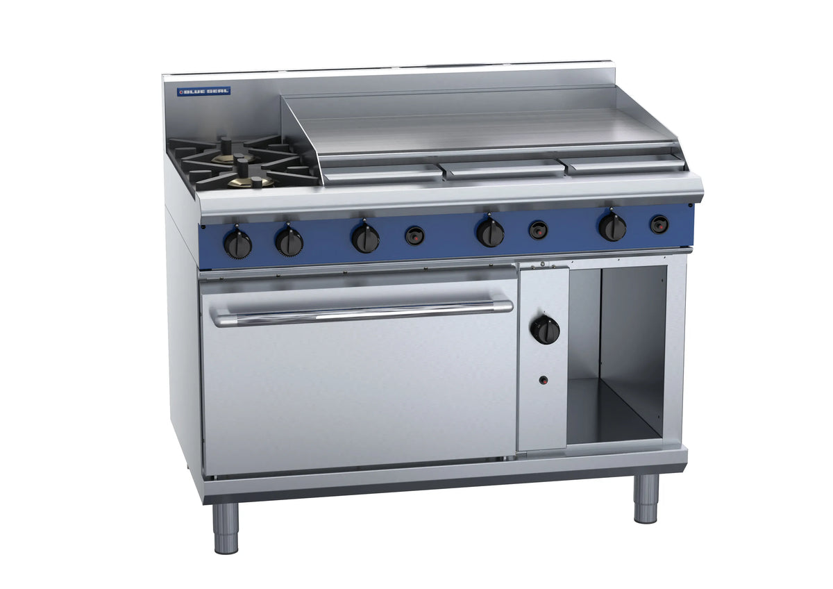 Blue Seal Evolution Series G508A 1200Mm Gas Range Static Oven