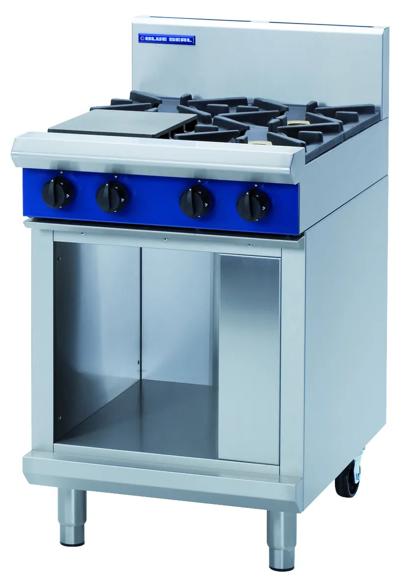 Blue Seal Evolution Series G514D Cb 600Mm Gas Cooktop Cabinet Base