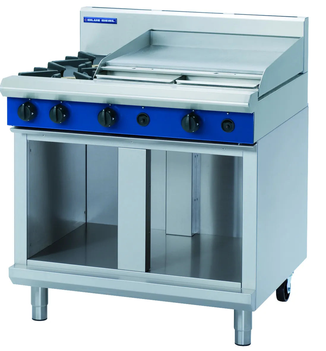 Blue Seal Evolution Series G516B Cb 900Mm Gas Cooktop Cabinet Base
