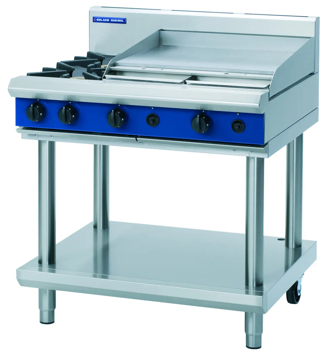 Blue Seal Evolution Series G516B Ls 900Mm Gas Cooktop Leg Stand