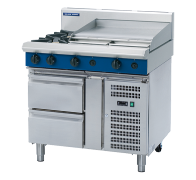 Blue Seal Evolution Series E576 900Mm Electric Solid Top Convection Oven Range
