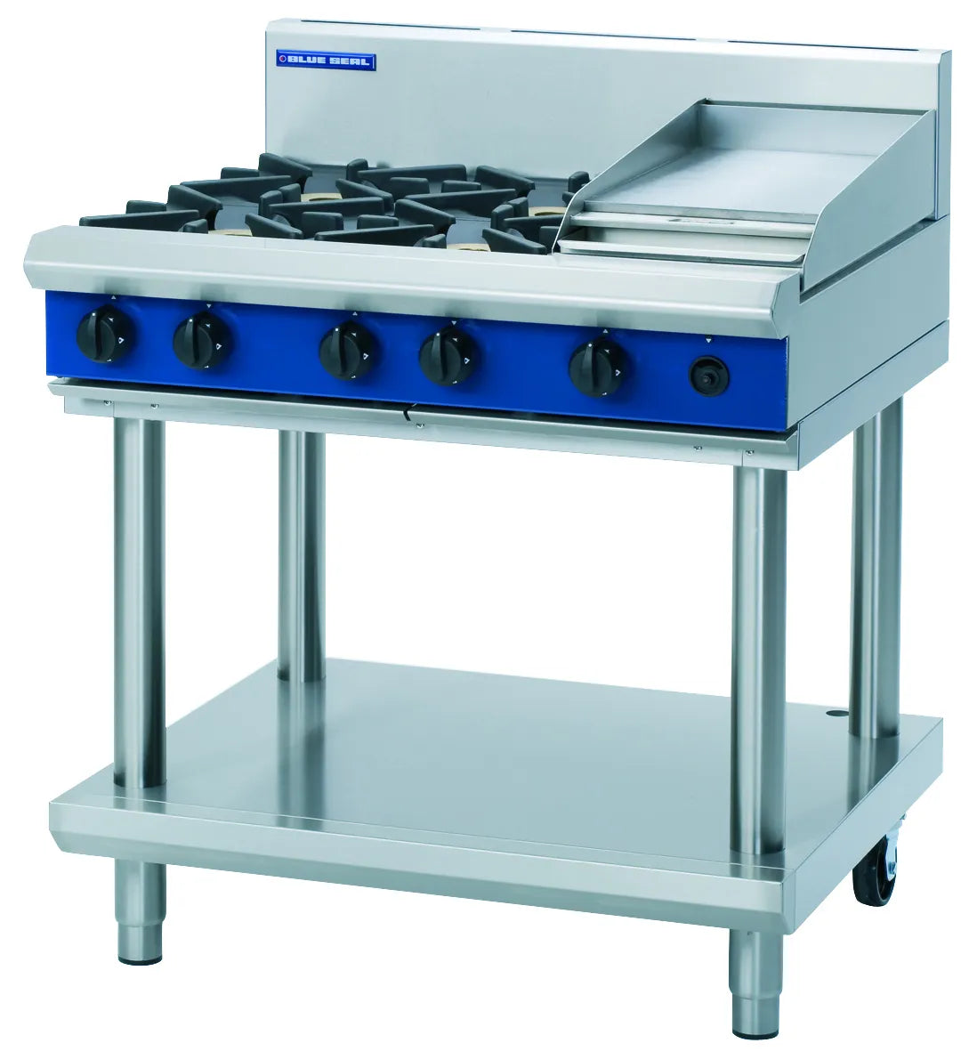 Blue Seal Evolution Series G516C Ls 900Mm Gas Cooktop Leg Stand