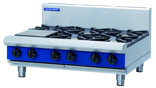 Blue Seal Evolution Series G516D B 900Mm Gas Cooktop Bench Model