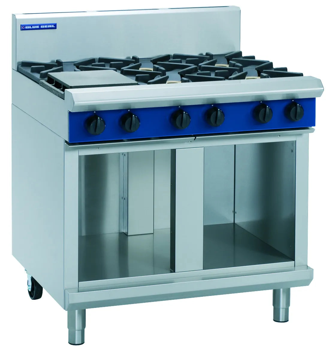 Blue Seal Evolution Series G516D Cb 900Mm Gas Cooktop Cabinet Base