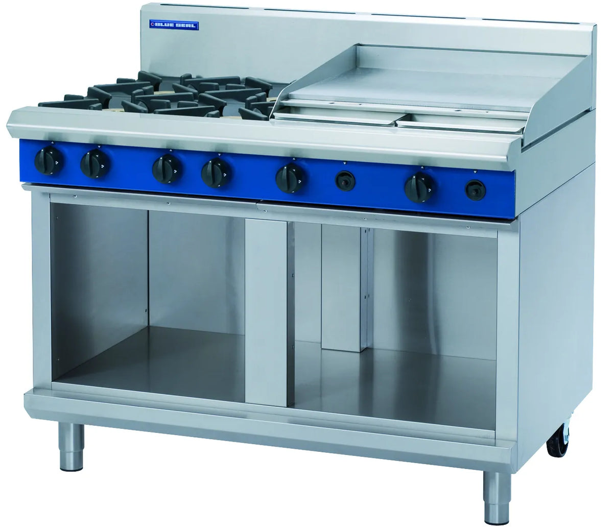 Blue Seal Evolution Series G518B Cb 1200Mm Gas Cooktop Cabinet Base