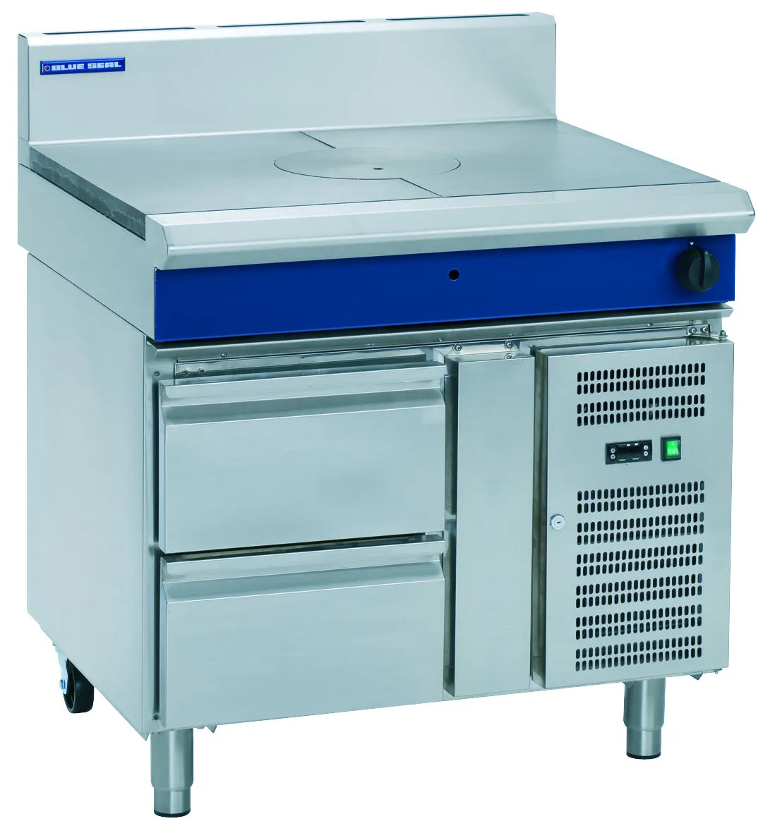 Blue Seal Evolution Series G57 Rb 900Mm Gas Target Top Refrigerated Base