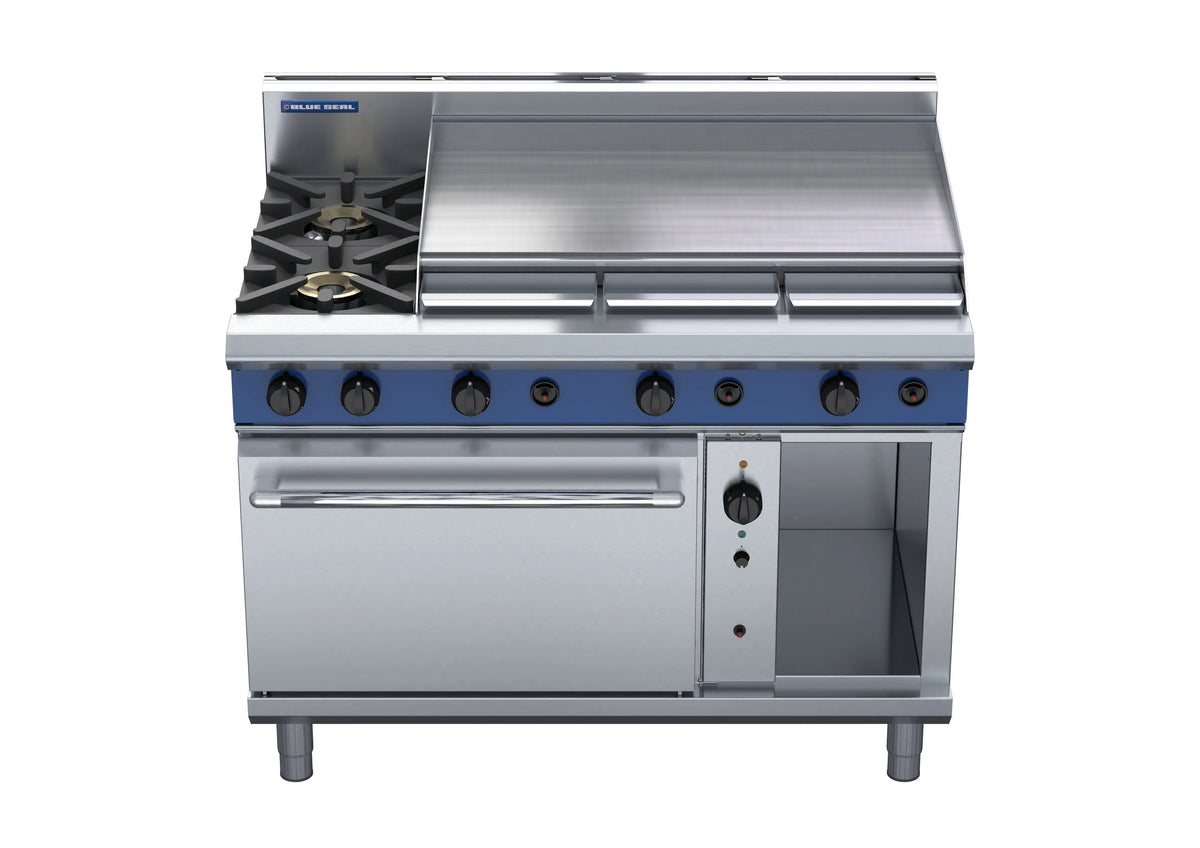 Blue Seal Evolution Series G58A 1200Mm Gas Range Convection Oven