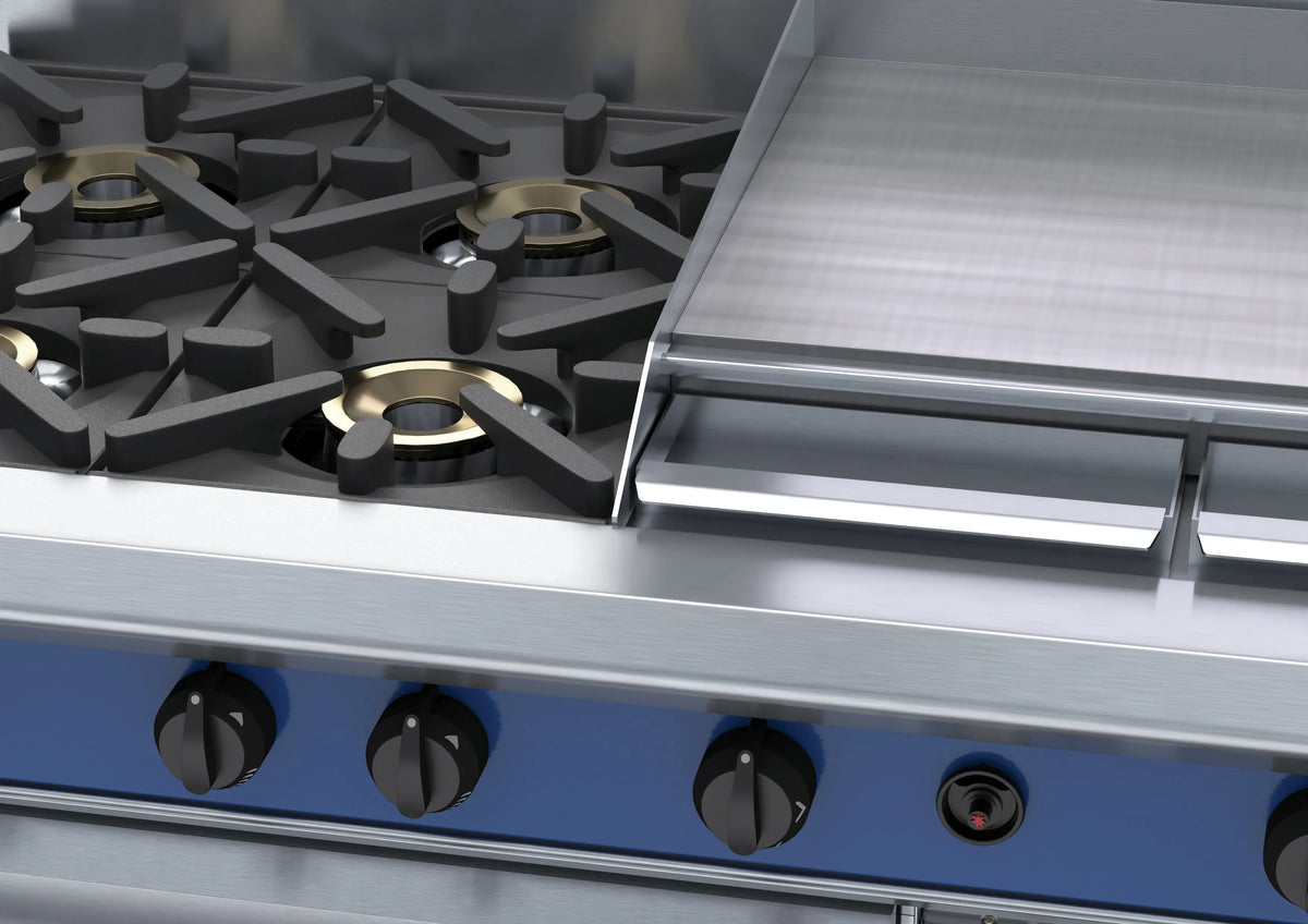 Blue Seal Evolution Series G58B 1200Mm Gas Range Convection Oven