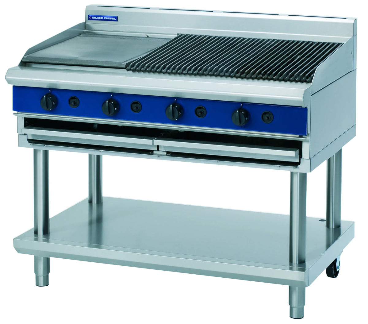 Blue Seal Evolution Series G598 Ls 1200Mm Gas Chargrill Leg Stand
