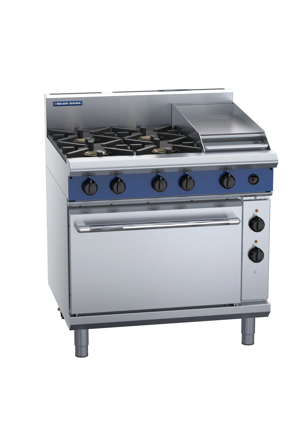 Blue Seal Evolution Series Ge506C 900Mm Gas Range Electric Static Oven