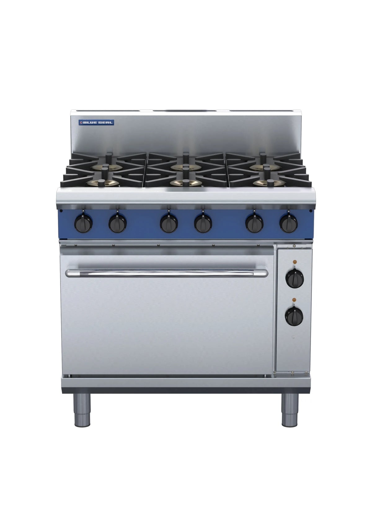 Blue Seal Evolution Series Ge56D 900Mm Gas Range Electric Convection Oven