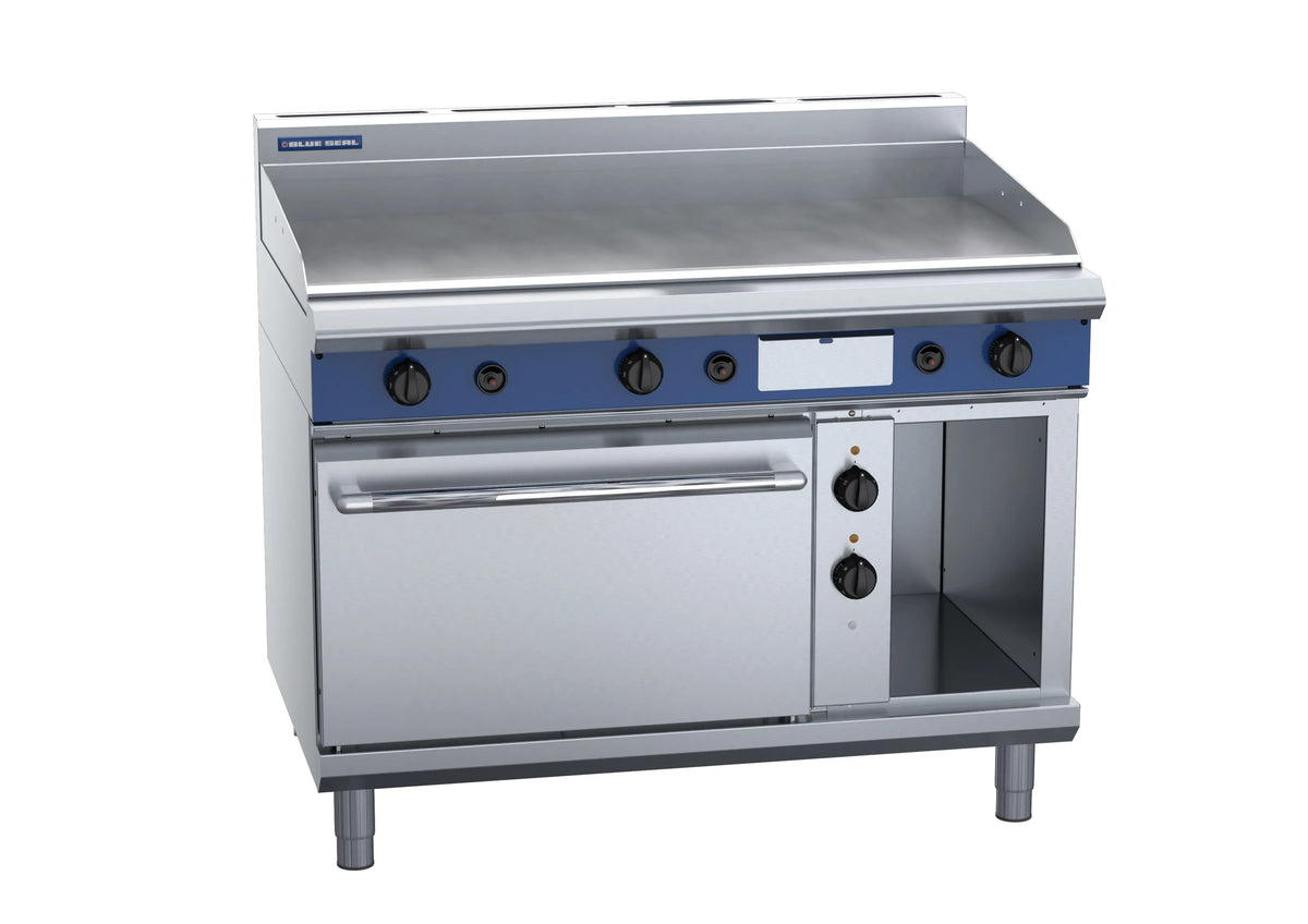 Blue Seal Evolution Series Gpe508 1200Mm Gas Griddle Electric Static Oven Range