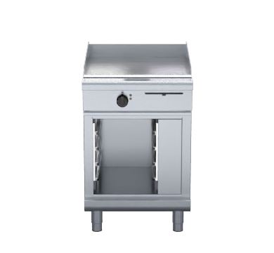 Waldorf 800 Series Gpl8600E Cb 600Mm Electric Griddle Low Back Version Cabinet Base