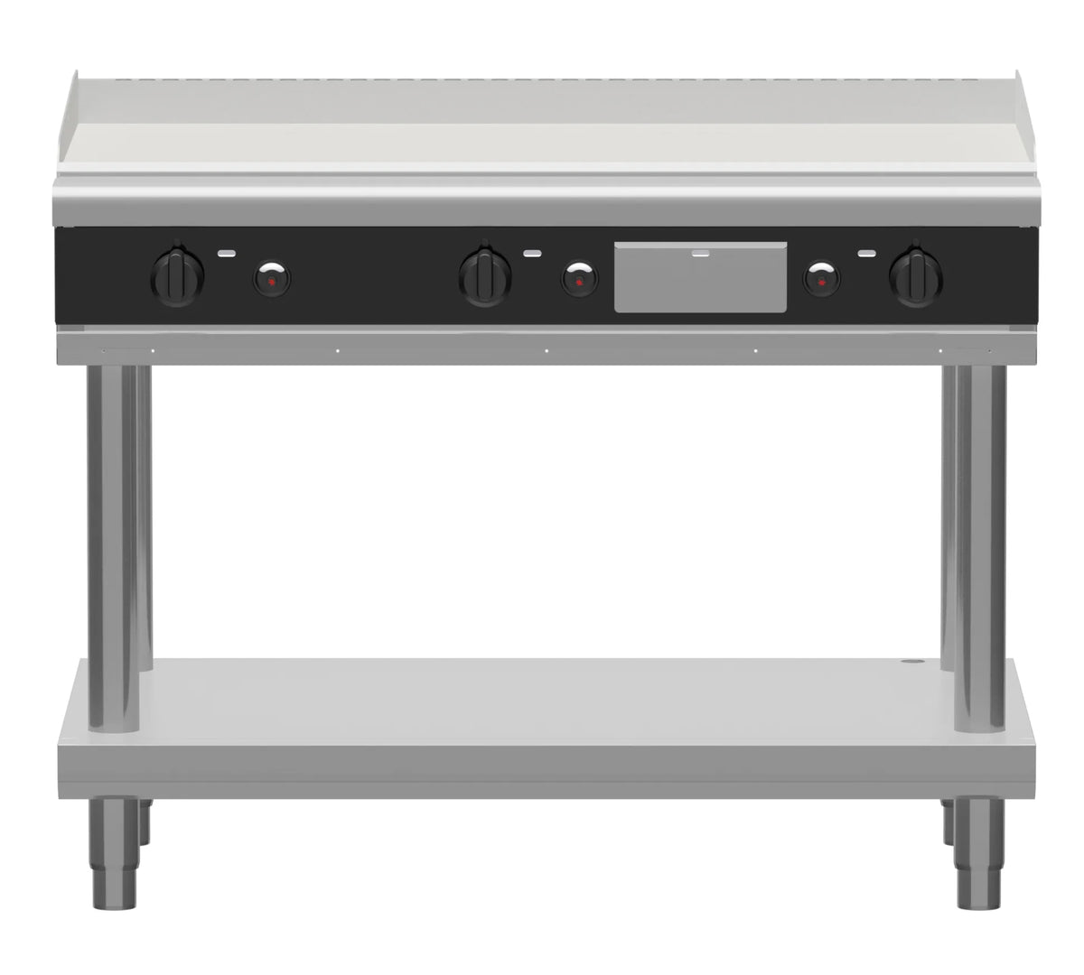 Waldorf Bold Gplb8120G Ls 1200Mm Gas Griddle Low Back Version Leg Stand