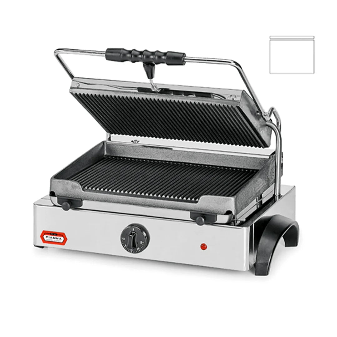 Sammic contact grill - smooth upper/smooth lower plates