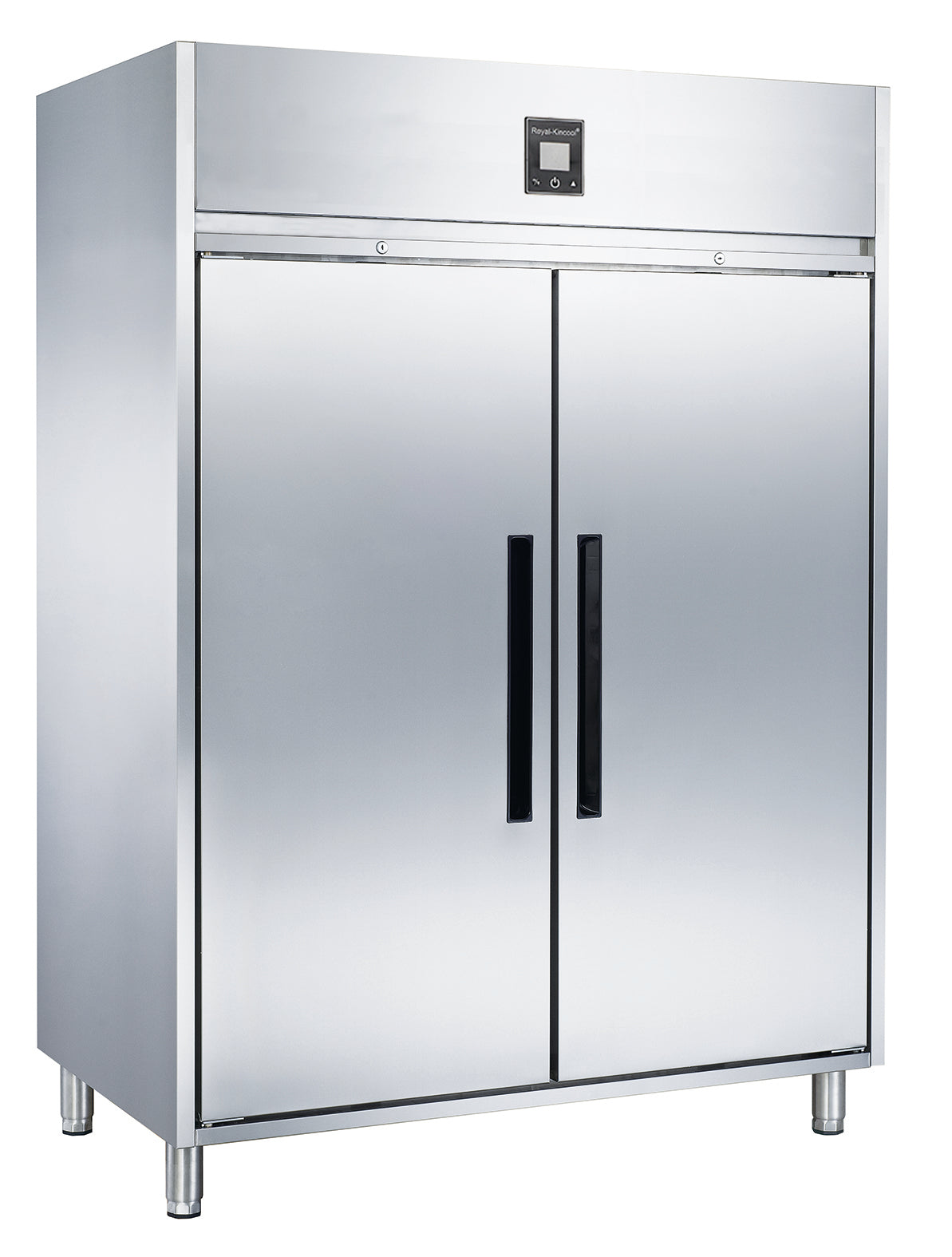 Glacian Stainless Steel Upright 2 Door Freezer GUF2140