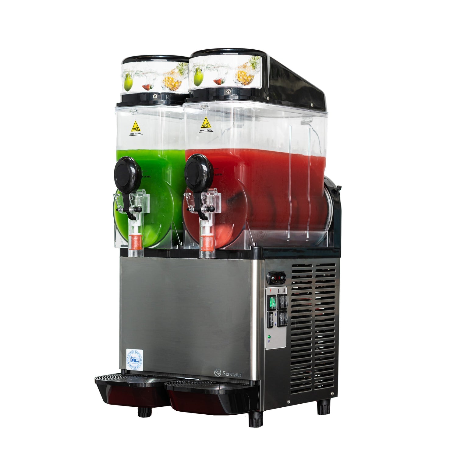 Carpigiani Horeca GHZ 2FF Twin Bowl Slushie Machine with LED Light Box