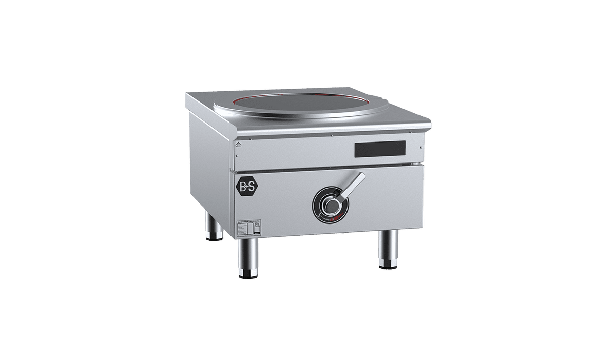 B&S IN-SP1-12 Single Hole Induction Stock Pot 12kW
