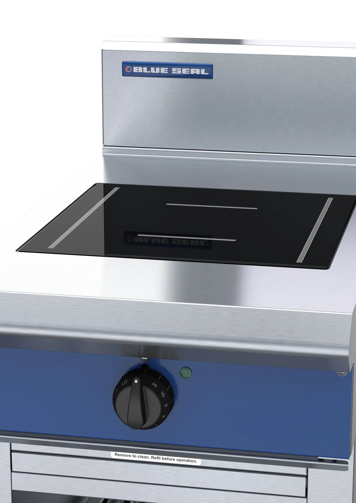 Blue Seal Evolution Series In511F Cb 450Mm Induction Cooktops Cabinet Base