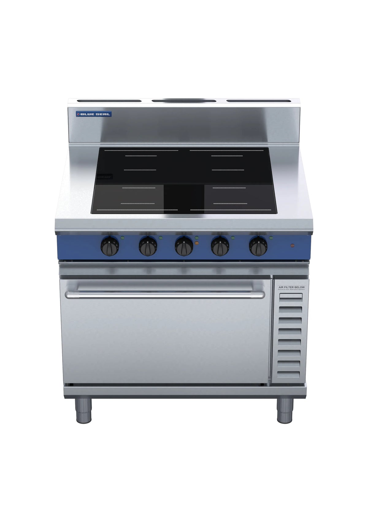 Blue Seal Evolution Series In54F 900Mm Induction Range Convection Oven