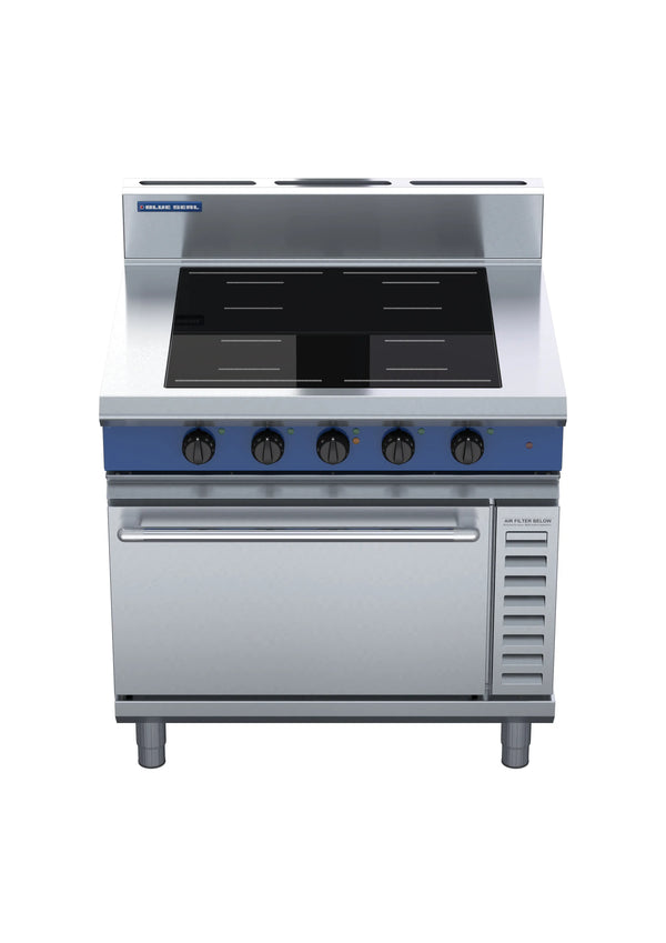 Blue Seal Evolution Series In54F 900Mm Induction Range Convection Oven