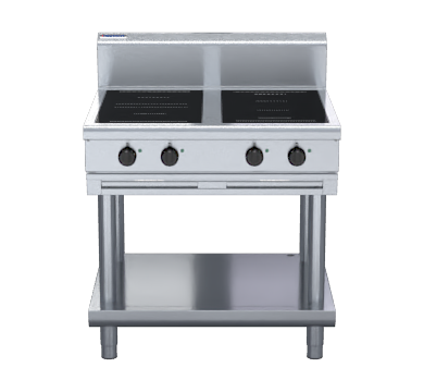 Waldorf 800 Series In8400R3F Ls 900Mm Electric Induction Cooktop Leg Stand